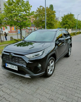 Toyota RAV4 cena 125000 przebieg: 100200, rok produkcji 2019 z Warszawa małe 67